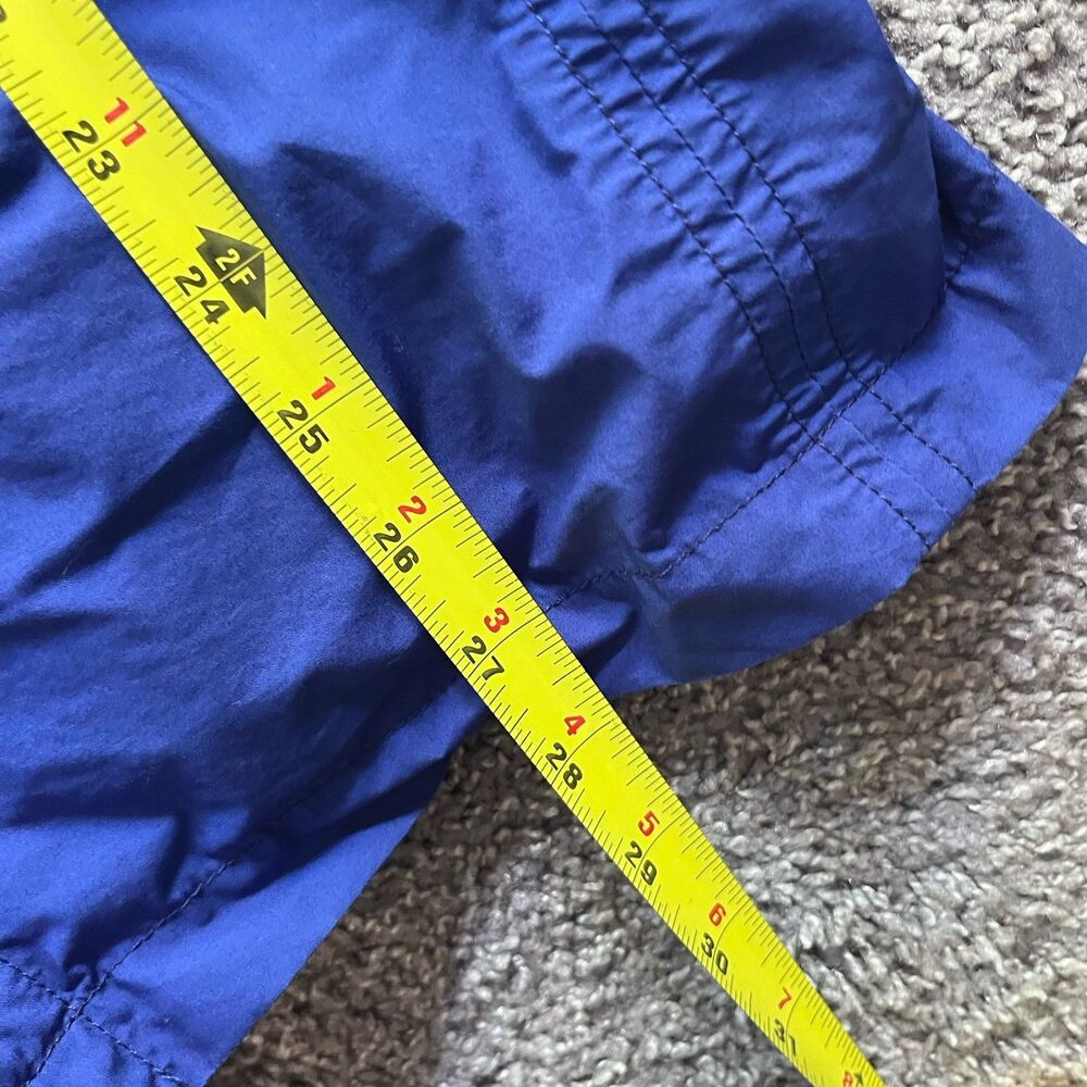 Burberry Brit Mid Length Belted Trench Coat Hooded Cobalt Blue Women’s Small - Picture 9 of 9